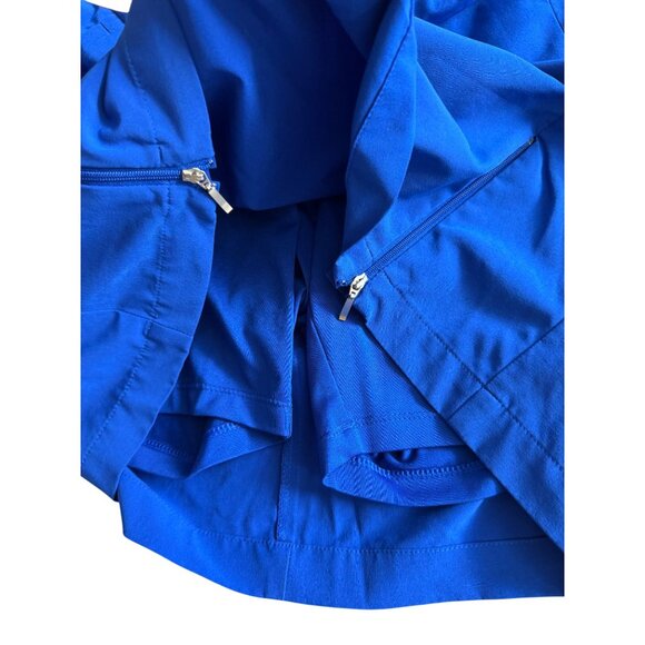 CHICOS Zenergy Royal Blue Golf Skort Size Chicos .5 / US Small 6 - Picture 4 of 7